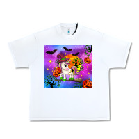White halloween unicorn Urban Heavy Tee - Zillion Design Studio