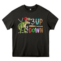 Asphalt 3 up 3 down rex Heavy Core Tee - CowhideDigitalArt