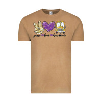 Vintage Camel peace love bus driver Vintage Tee - MaliasSmallBusiness