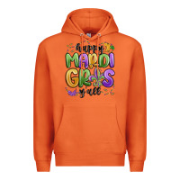 Carrot happy mardi gras y'all Premium Hoodie - MaliasSmallBusiness