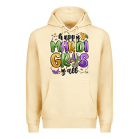Pina Colada happy mardi gras y'all Premium Hoodie - MaliasSmallBusiness
