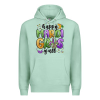 Happy Mardi Gras Y'all Premium Hoodie | Teevron