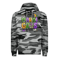 Slate Camo happy mardi gras y'all Premium Hoodie - MaliasSmallBusiness