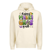 Tofu happy mardi gras y'all Premium Hoodie - MaliasSmallBusiness