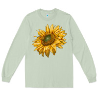 Matcha sunflower Long Sleeve Tee - RanaPortraitStore