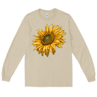 Mushroom sunflower Long Sleeve Tee - RanaPortraitStore