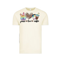 Vintage Arctic peace love coffee Vintage Tee - MaliasSmallBusiness