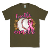 Army Green Tackle Cancer Baseball Classic Tee - texasbilliewilder
