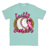 Seafoam Tackle Cancer Baseball Classic Tee - texasbilliewilder