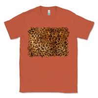 Copper handdrawn leopard pattern Classic Tee - BarkalooDesign