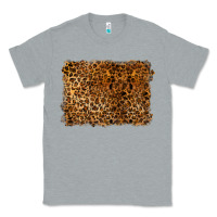 Heather Grey handdrawn leopard pattern Classic Tee - BarkalooDesign