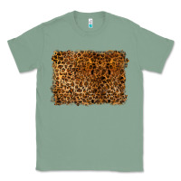 Sage handdrawn leopard pattern Classic Tee - BarkalooDesign
