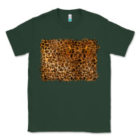 Sports Green handdrawn leopard pattern Classic Tee - BarkalooDesign