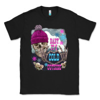 Black skeleton baby it's cold outside Classic Tee - FaDigitalArtStudio