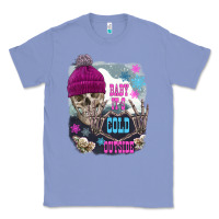 Colony Blue skeleton baby it's cold outside Classic Tee - FaDigitalArtStudio