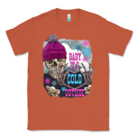 Copper skeleton baby it's cold outside Classic Tee - FaDigitalArtStudio