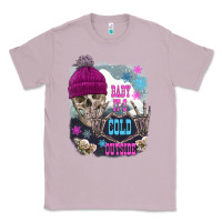 Lilac skeleton baby it's cold outside Classic Tee - FaDigitalArtStudio