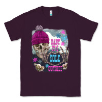 Plum skeleton baby it's cold outside Classic Tee - FaDigitalArtStudio