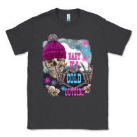 Smoke skeleton baby it's cold outside Classic Tee - FaDigitalArtStudio
