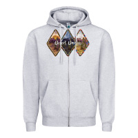 Heather Grey desert darlin Zipper Hoodie - SublimationCraftShop