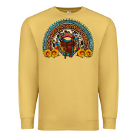 Antique Gold saddle sunflower horseshoe rainbow Premium Sweatshirt - Artiststas