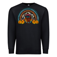 Black saddle sunflower horseshoe rainbow Premium Sweatshirt - Artiststas