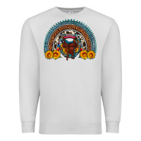 Dove Grey saddle sunflower horseshoe rainbow Premium Sweatshirt - Artiststas