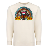 Sandshell saddle sunflower horseshoe rainbow Premium Sweatshirt - Artiststas