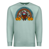 Seafoam saddle sunflower horseshoe rainbow Premium Sweatshirt - Artiststas