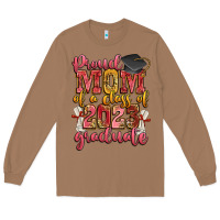 Toasted Coconut proud mom of a class of 2023 graduate Long Sleeve Tee - Zillion Design Studio