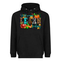 Black y'all gonna learn today pumpkin and pen Heavyweight Hoodie - AdoDesignShop
