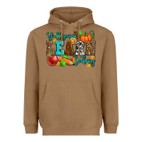 Toasted Coconut y'all gonna learn today pumpkin and pen Heavyweight Hoodie - AdoDesignShop