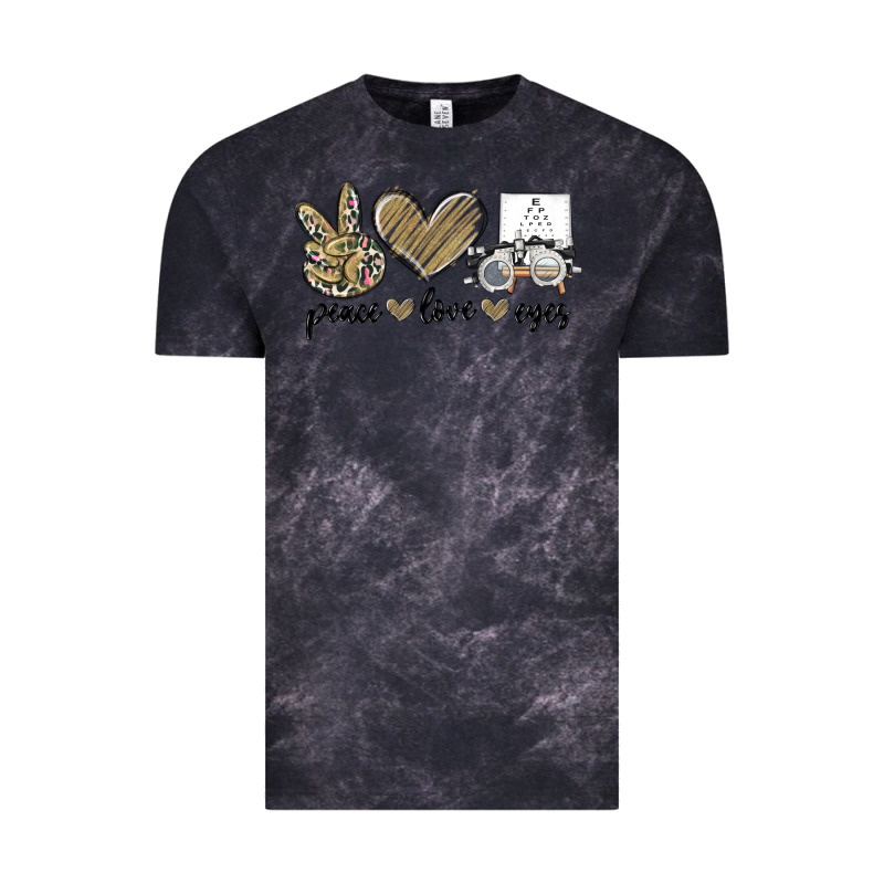 Peace Love Eyes Vintage Tee by MaliasSmallBusiness | Teevron