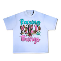 Grape Ice raising wild things Urban Heavy Tee - texasbilliewilder
