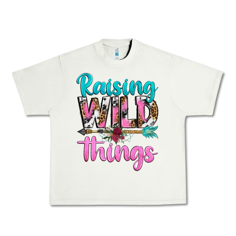 Raising Wild Things Urban Heavy Tee by texasbilliewilder | Teevron