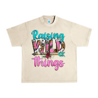 Sandshell raising wild things Urban Heavy Tee - texasbilliewilder