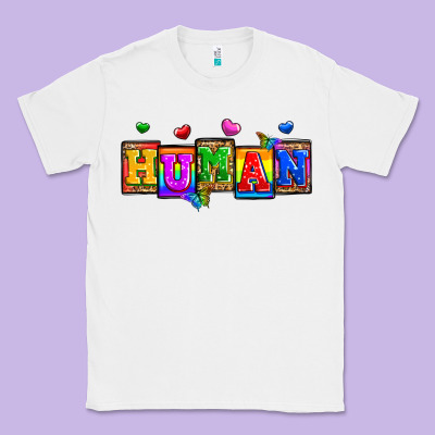 Pride Human Classic Tee Designed By Zillion Design Studio