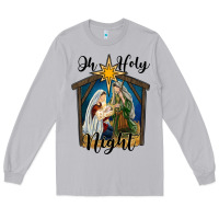 Moon Dust oh holy night holy family Long Sleeve Tee - RanaPortraitStore