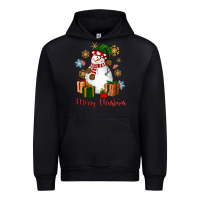 Snowman Merry Christmas Urban Hoodie | Teevron