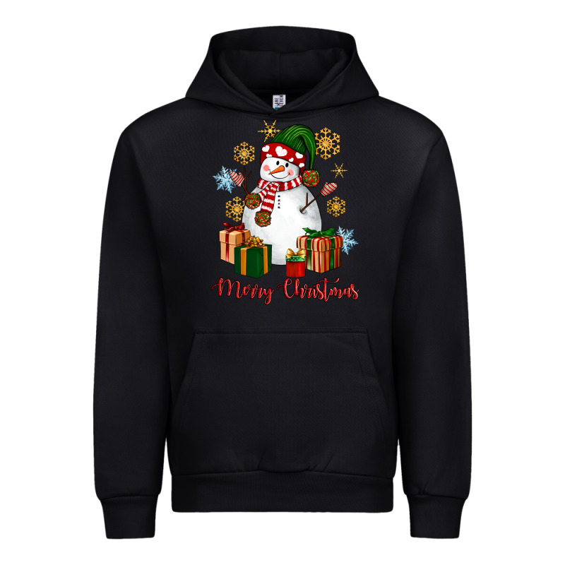 Snowman Merry Christmas Urban Hoodie by NancyCooperArtShop | Teevron
