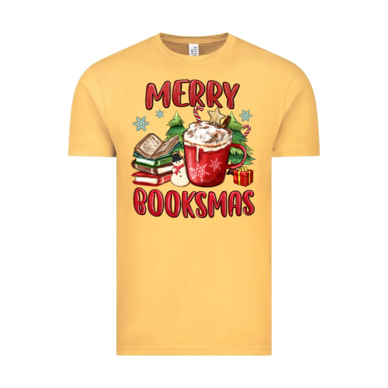 Merry Booksmas Vintage Tee by MaliasSmallBusiness | Teevron