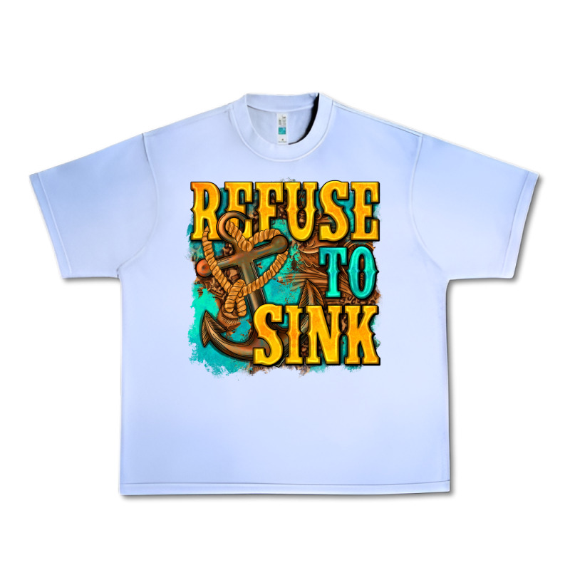 Refuse To Sink Western Urban Heavy Tee by texasbilliewilder | Teevron