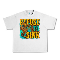 Lunar Rock refuse to sink western Urban Heavy Tee - texasbilliewilder