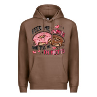 Chestnut feed me donuts and tell me i'm pretty Premium Hoodie - MaliasSmallBusiness