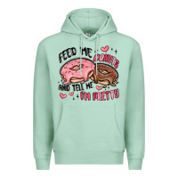 Seafoam feed me donuts and tell me i'm pretty Premium Hoodie - MaliasSmallBusiness