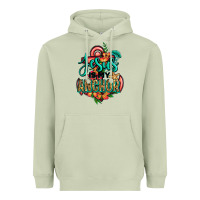 Matcha jesus is my anchor Heavyweight Hoodie - Jasminsmagicworld