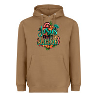 Toasted Coconut jesus is my anchor Heavyweight Hoodie - Jasminsmagicworld