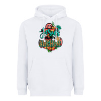 White jesus is my anchor Heavyweight Hoodie - Jasminsmagicworld