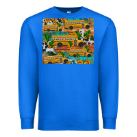 True Royal school bus cactus sunflower Premium Sweatshirt - Artiststas