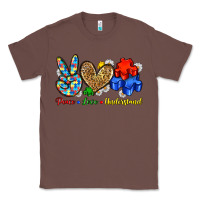 Chestnut peace love understand Classic Tee - Zillion Design Studio